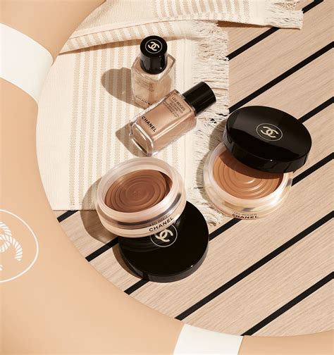 chanel les beiges tan bronze|Chanel sunkissed bronzer.